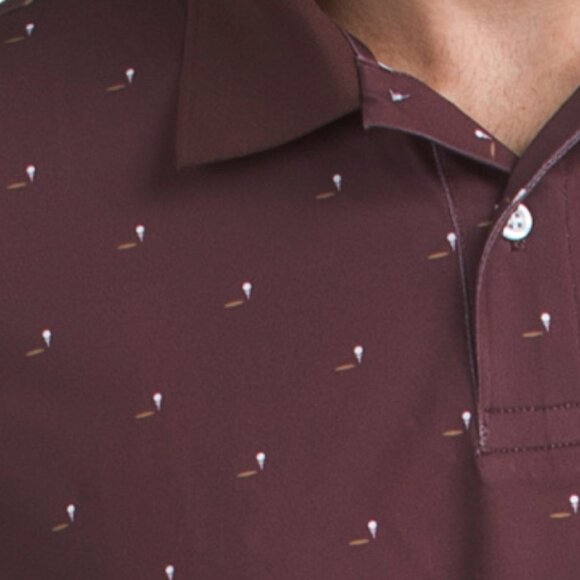 BONOBOS Slim Fit Performance Golf Polo - Picture 3 of 3